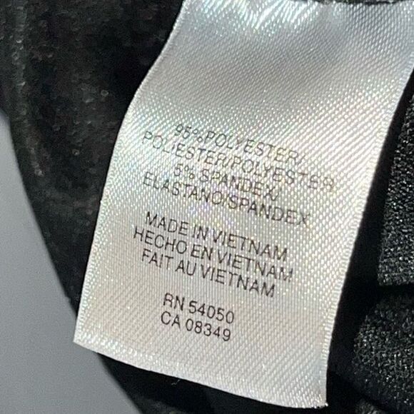 JONES NEW YORK Women’s Size 16 Black Halter Dress Ruching Cocktail Formal Party - Picture 5 of 9